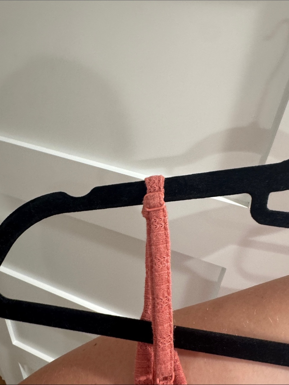 Old Navy Coral Ribbed Flowy Tank Top - Picture 3 of 3